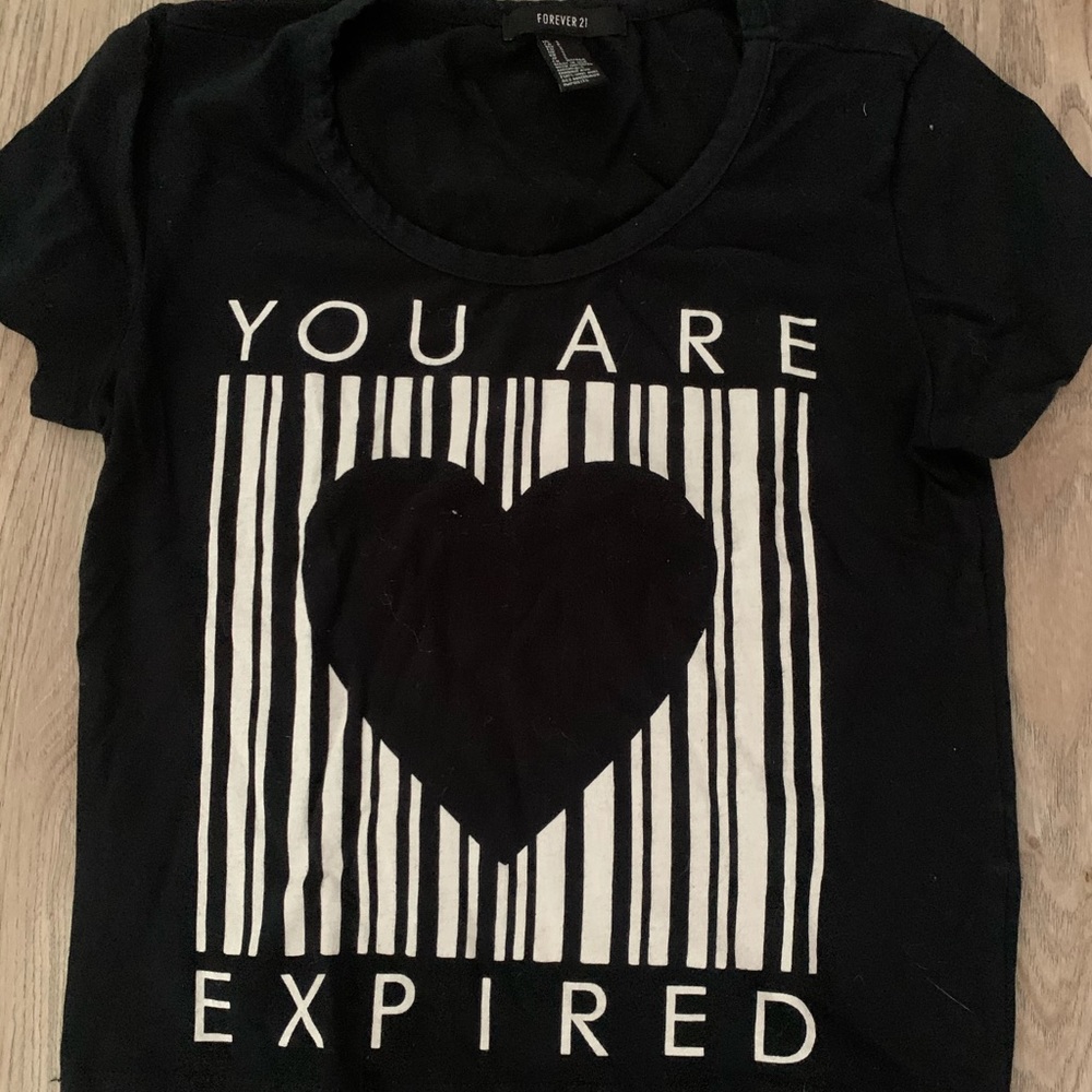 You Are Expired Crop Top